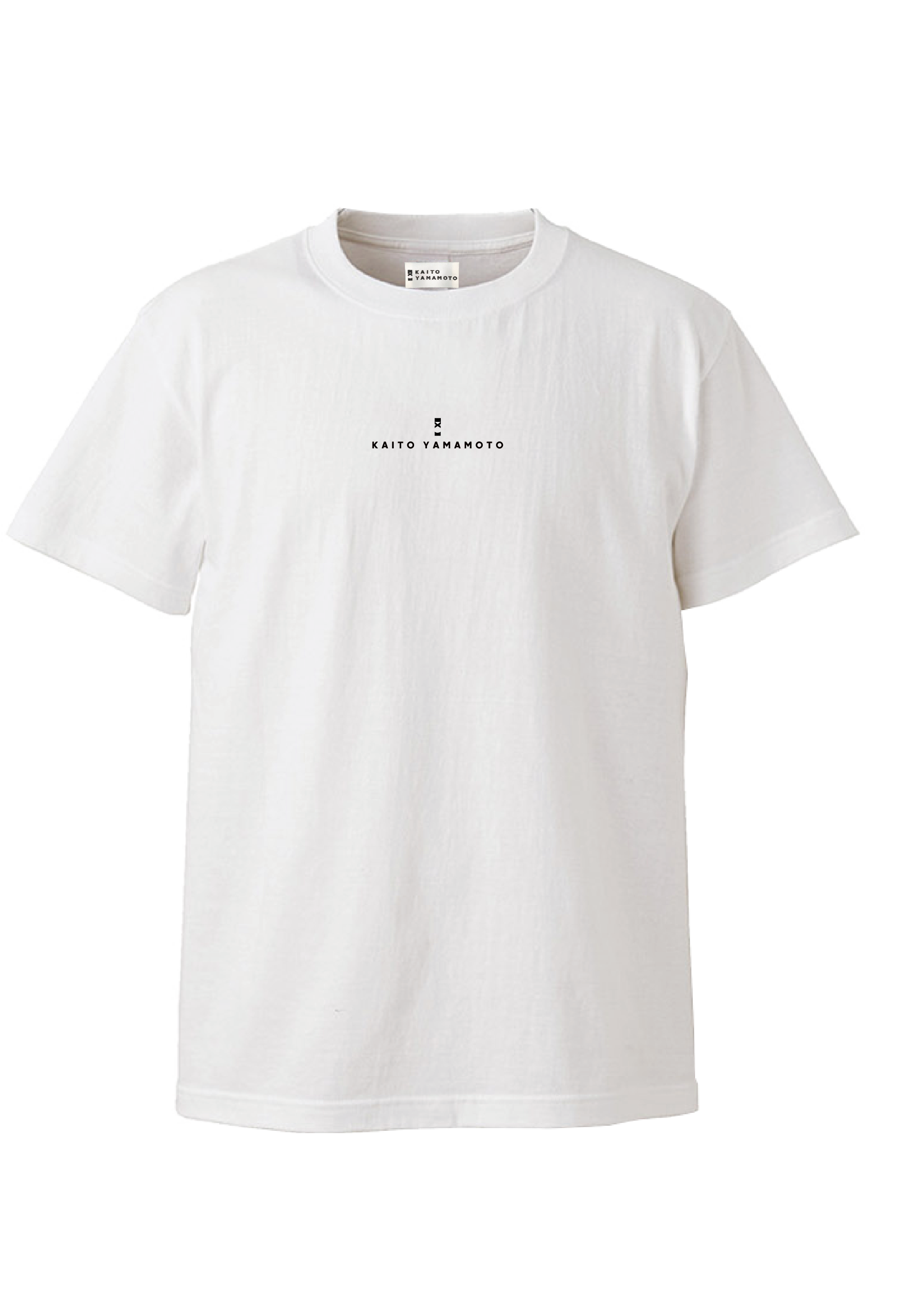 slcl.shop / センターフロント ロゴ入り白Tシャツ（ビッグシルエット）